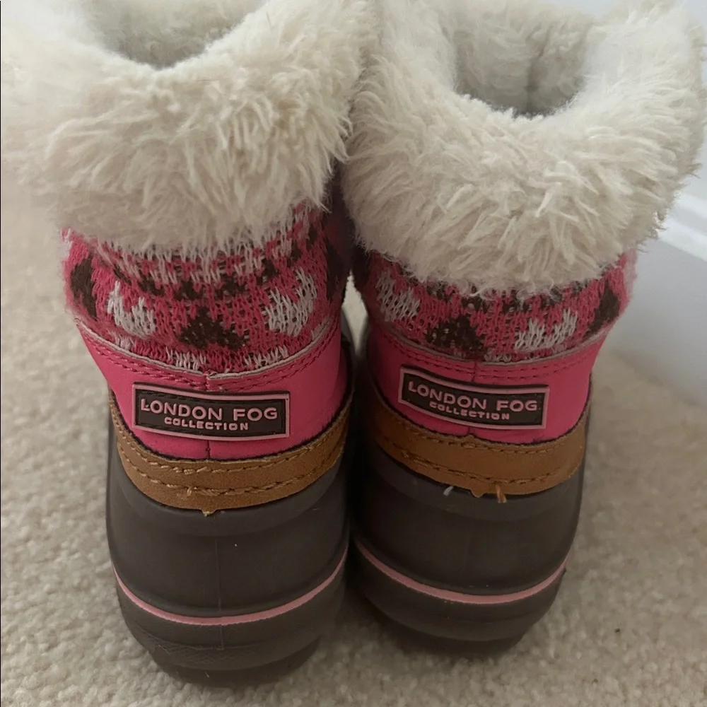 Toddler girls size 8 snow weather rain proof duck boots
